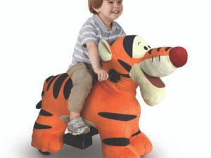 Tigger 6 Volt Plush Ride-On with Tigger's Treehouse Included!