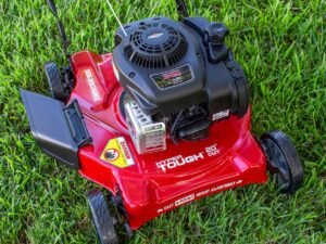 Hyper Tough 20" Side Discharge Push Mower with Briggs and Stratton Engine