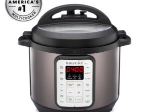 Instant Pot VIVA Black Stainless 8-Quart 9-in-1 Multi-Use Programmable Pressure Cooker, Slow Cooker, Rice Cooker, Yogurt Maker, Cake Maker, Egg Cooker, Sauté, with Sous Vide and Sterilizer
