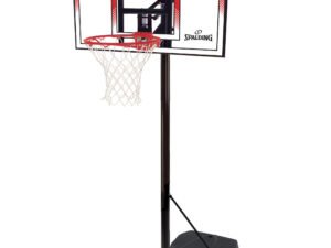 Spalding Ratchet Lift 44" Polycarbonate Portable Basketball Hoop