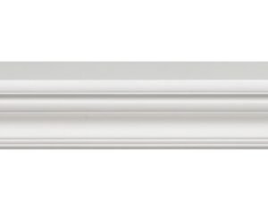 The Crestwood 48" Shelf or Mantel Shelf MDF White Paint