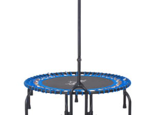 Airzone 38" Fitness Bungee Trampoline/ Exercise Rebounder with Removable Pad, Blue