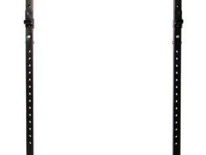 Everyday Essentials Multi-Function Adjustable Power Rack Exercise Squat Stand with J-Hooks and Other Accessories, 500-Pound Capacity