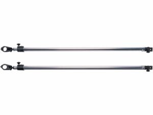 Taylor Adjustable Bimini Support Poles 28" to 48" with 7/8" Jaw Slides and Deck Hinge