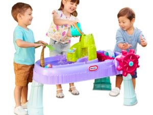 Little Tikes Mermaid Island Wavemaker Water Table with Five Unique Play Stations and Accessories