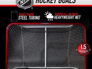 Franklin Sports Hockey Goal - NHL - Steel - 72 Inch - 1.5 Inch Post
