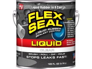 Flex Seal Liquid Rubber in a Can, 1-gal, Clear