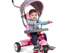 Radio Flyer, 5-in-1 Activity Stroll 'N Trike, Pink