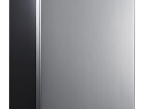 Galanz 4.3 Cu ft Single Door Compact Refrigerator with Chiller GL43S5, Stainless