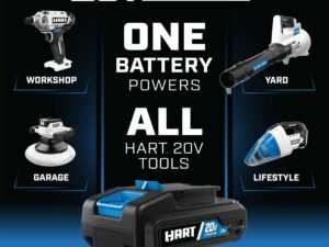 HART 20-Volt Lithium-Ion 4.0Ah Battery (Charger Not Included)