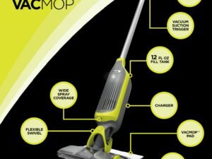 Shark VACMOP™ Cordless Hard Floor Vacuum Mop with Disposable VACMOP Pad