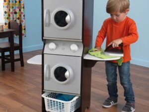 KidKraft Laundry Playset - Espresso