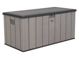Lifetime 150 Gallon Outdoor Storage Deck Box in Storm Dust Gray