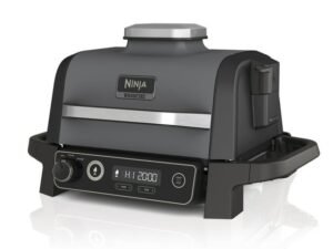 Ninja Woodfire Outdoor Grill & Smoker, 3-in-1 Master Grill, BBQ Smoker, & Outdoor Air Fryer with Woodfire Technology, OG700