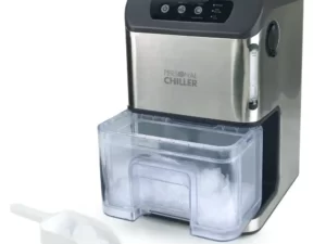 Personal Chiller Portable Countertop Ice Maker for Soft Nugget Ice at Home