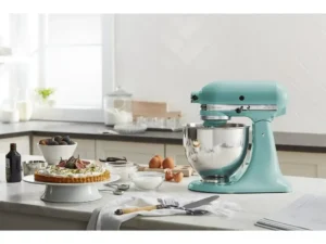 Restored Premium KitchenAid Artisan® Series 5 Quart TiltHead Stand Mixer, RRK150ER (Refurbished)