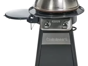 Cuisinart 22-In. Diameter Deluxe Outdoor Griddle Cooking Center with 1 Folding Prep Table and Paper Towel Holder