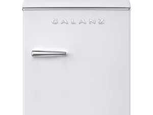 Galanz 1.7 Cu ft Retro Mini Fridge, White, Estar, New