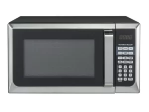 Hamilton Beach 0.9 cu. ft. Countertop Microwave Oven, 900 Watts, Stainless Steel