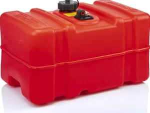 Scepter 08668 12 Gallon Marine Gas Fuel Tank For Outboard Engine Boats, 23-in x 14-in x 14-in