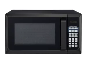 Hamilton Beach Stainless Steel 0.9 Cu. Ft. Black Microwave Oven