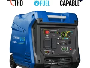 Westinghouse 4500 Peak Watt Portable Dual Fuel Inverter Generator, Recoil Start, Gas/Propane