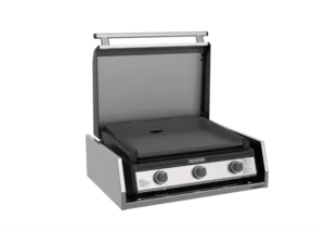 Blackstone Stainless Steel 28" Deep Built-In Griddle with Hood and Stainless Steel Insulation Jacket
