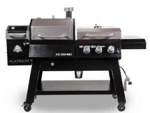 Pit Boss Platinum KC Combo, Wi-Fi® and Bluetooth® Wood Pellet and Gas Grill