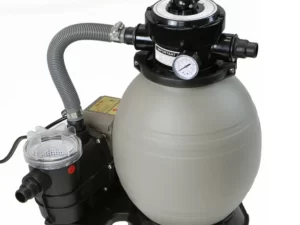 XtremepowerUS 13" Sand Filter plus 3/4HP Pool Pump with Timer Aboveground Self Priming Pool Pump Sand Filter Swimming Pool