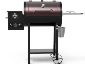 Pit Boss 440D2 Deluxe Wood Fired Pellet Grill with Flame Broiler