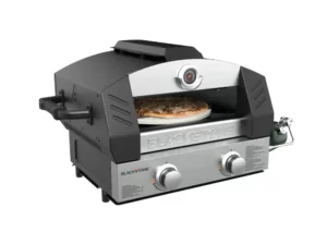 Blackstone 15" Cordierite Stone Portable Outdoor Pizza Oven with Pizza Peel and Cutter
