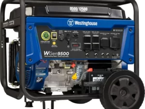 Westinghouse 12,500 Peak Watt Remote Electric Start Portable Gas Powered Generator, Home Backup