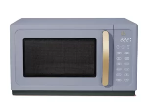 Beautiful 1.1 Cu ft 1000 Watt, Sensor Microwave Oven, Cornflower Blue by Drew Barrymore, New