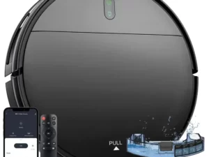 ONSON Robot Vacuum Cleaner, 2 in 1 Robot Vacuum and Mop Combo, With WIFI Connection For Pet Hair, Hard Floor
