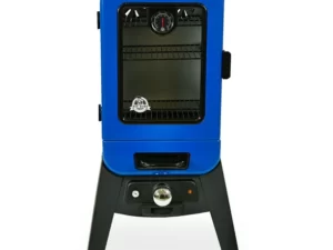 Pit Boss Blazing Vertical Electric Wood Chip Smoker with Window, Blue