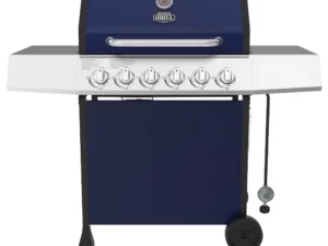 Expert Grill 6 Burner Propane Gas Grill in Blue
