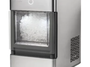 GE Profile Opal | Countertop Nugget Ice Maker | Portable Ice Machine Makes up to 24 lbs. of Ice Per Day | Stainless Steel Finish