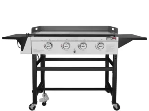Royal Gourmet GB4001 4 Burner Flat Top Gas Griddle, 52,000 BTU for Outdoor Cooking