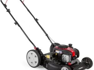 Black Max 21-inch 125cc Gas Push Mower with Briggs & Stratton Engine (Assembled Product Weight 46.9 lb; 22.10-inch Height)