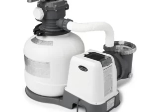 Intex 26647EG 2800 GPH Above Ground Pool Sand Filter Pump with Automatic Timer
