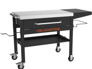 Blackstone Original Series 28" Serve and Store Prep Cart in Black