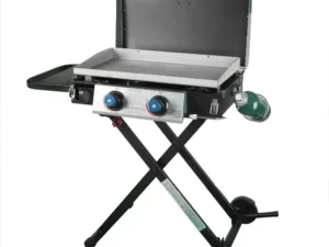 Razor Griddle GGC2030M 25" 2 Burner LP Propane Gas w/ Folding Shelf, Steel