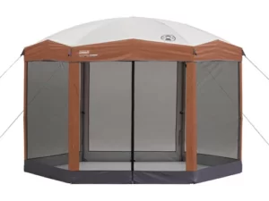 Coleman® 12 x 10 Back Home™ Instant Setup Canopy Sun Shelter Screen House, 1 Room, Brown