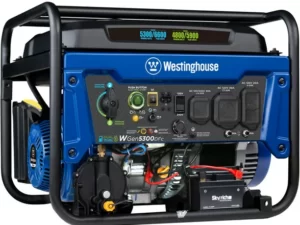 Westinghouse 6600 Peak Watt Home Backup Dual Fuel Portable Generator w/ Remote Electric Start & CO Sensor